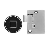 ZJchao Fingerprint Cabinet Lock Kit Biometric Keyless Locking Anti Theft Low Battery Alert USB Rechargeable for Home Office Security