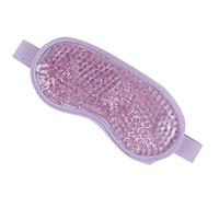 ZJchao Gel Eye Pack, Reusable Hot Cold Compress Cooling Eye Sleeping Travel Driving Fatigue Relief PVC Gel Pad SPA Massage Dark Circles Puffiness Redness Swellin (Purple)