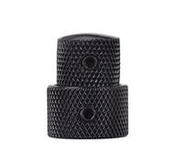 ZJchao Guitar Knobs, Dual Concentric Knobs Guyker Guitar Knob with The Stacked Concentric Pot for Live Performances and Studio Recordings (Black)