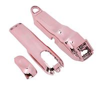 ZJchao Hair Clipper Cover Replacement Shell Hair Cutter Trimmer Cover Electroplating Personality Shell with Ergonomic Handle for 8148 8591 (Rose Gold)