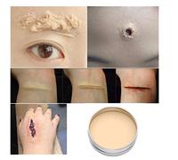 ZJchao Halloween Costume Wounds Makeup Prosthetic Wax Special Effects Cosmetics for Zombie Light Skin Tone 30G (139)
