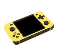 ZJchao Handheld Retro Gaming Console with 4" IPS Screen 720x720 Resolution, Supports 11 Emulators, 4000mAh Battery, Portable Game Player for Classic Games Yellow (16G and 128G)