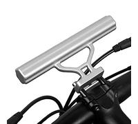 ZJchao Handlebar Extender, Aluminum Alloy Bike Handlebar Bracket Bike Extender With Risers Mount for Securely Holding (Silver)