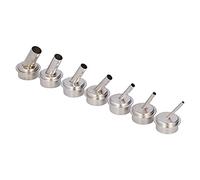 ZJchao Heat Gun Nozzles, Heat Gun Nozzle Tips 861 Hot Air Hot Air 7Pcs Kit Accessories for 861 Soldering Desoldering Station Accessories