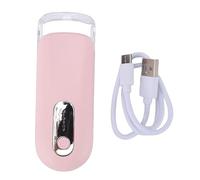 ZJchao Heated Eyelash Curler, 2 Adjustable Heat Settings, with 3D Curved Shape and Liquid Silicone Padding, for Effortless Lifted Lashes and Sensitive Eyes (Pink)