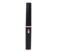 ZJchao Heated Eyelash Curler USB Rechargeable Electric Lash Curler 3 Temperature Settings Auto Shut Off Cordless Eyelash Curling Tool for Daily Makeup Black 14.8cm (Black)