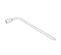 ZJchao Hex Socket Wrench Slotted End Socket Repair Tool 6.7in 7.5in High-Torsion Extension Handle for Auto Repair Tire Change with Durable 45# Steel -Resistant Finish (17mm)