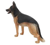ZJchao Highly Realistic German Shepherd Figurine, Premium Quality Dog Statue for Home Decor and Collectibles (#11)