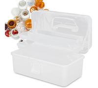 ZJchao Home Medicine Box, Family First Aid Kit, Large Portable Medical Storage Container with Compartments for Adults and Kids, Emergency Organizer Case