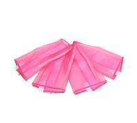 ZJchao Horse Fly Boots, Horse Riding Boots Universal Size Leggings Fine Mesh Fly Mesh For Horses Breathable Leg Protector Wraps For Hoof Stress (Pink)