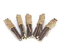 ZJchao 【 Ingredients】 The Bunny Treats Are Made From Tree Branches, Ensuring a Sweet Taste and Organic quality. These Sticks Are for Small Pets, From, and Harmless to