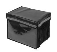 ZJchao Insulated Food Delivery Bag, Large Capacity EPS Lining Grocery Shopping for Hot Cold Meal Insulated Bag Catering, Pizza Warmer, Cooler Bag (30L)