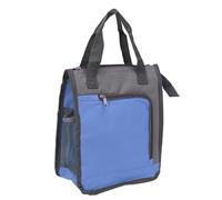 ZJchao Insulated Medium Sized Insulated Refrigerated Bag Oxwick Durable Design Spacious Reusable Grocery Tote for Work Travel and Hiking 22x12x26cm (Blue)
