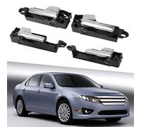 ZJchao Interior Door Handles, 4Pcs Car Chrome Interior Inside Inner Door Handle Automotive Front Left Driver Side Pair Replacement Driver Side for Vehicle
