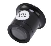ZJchao Jewelers Loupe 10X Magnifier Watch Repair Tool with Headband for Textile Optical Circuit Antiques Stamps Inspection