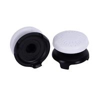ZJchao Joystick Grip, Thumb Grips Joystick Controller Gamepad Key Cap Controller Thumb Grips with 2Pcs Thumbstick Soft Silicone Cover Grip Stick for (White)