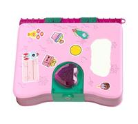 ZJchao Kids Scrapbook, Girl Magical Surprise Book Secret Fun Surprise Box Jewelry Stationery Diary Princess Diaries Kids Stationary Set For Girls Princess Magical Book (Pink)