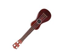 ZJchao Kids Ukulele Toy 4 String Guitar Musical Instrument for Beginners with Lightweight Durable Plastic Compact Design to Inspire Music Creativity (Gourd)