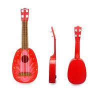 ZJchao Kids Ukulele Toy 4 String Guitar Musical Instrument for Beginners with Lightweight Durable Plastic Compact Design to Inspire Music Creativity (Type 2)