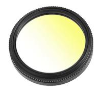 ZJchao Lens Filter, Nd Filter with High Performance 37mm Gradient Lens Filters for Camera (Gradient Yellow)