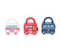 ZJchao Lock And Key Toy, Preschool Toys PP Plastic Keys with for Education