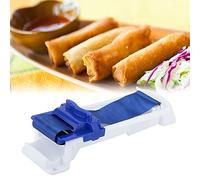 ZJchao Lumpia Maker, DIY Plastic Vegetable Meat Rolling Tool Vegetable Meat Roller Sushi Maker Rolling Machine Sushi Maker Making for Home Kitchen Tool (2 Small Trumpets)