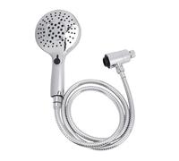 ZJchao Magnetic Shower Head with Handheld Sprayer 5 Spray Settings High Pressure Shower Head Combo with Magnetic Dock and Pause Mode for Easy Installation Water Saving (3 Piece Set)