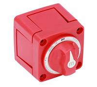 ZJchao Marine Grade Battery Disconnect Switch with 360 Degree Rotation - 4 Position Selector Switch for Boats, RVs, Yachts and Modified Vehicles - IP66 Rated Heavy Duty Power