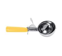 ZJchao Mashed Potato Scooper Practical Stainless Steel Ice Cream Scoop with Non-Slip Handle | Multi-Functional Fruit & Dessert Scoop | Kitchen Tool (5.5CM)