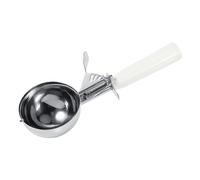 ZJchao Mashed Potato Scooper Practical Stainless Steel Ice Cream Scoop with Non-Slip Handle | Multi-Functional Fruit & Dessert Scoop | Kitchen Tool (8CM)