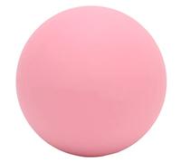 ZJchao Massage Ball Lacrosse Ball Muscle Roller High Elasticity Rubber Arc Design for Neck Back Legs Feet Spine with Portable Easy Clean (Pink)