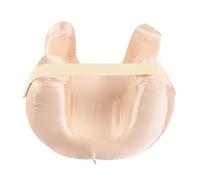 ZJchao Memory Foam Face Down Sleeping Pillow for Comfortable Rest At Home or Travel Soft Supportive Design for Relaxation (Gold)