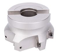 ZJchao Milling Machine Accessories, Fly Cutter BAP400R - 80-27 - 6T 90 Degree Milling Cutter Carbon Steel Right - Angle End Mill