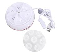 ZJchao Mini Portable Washing Machine, USB Powered Turbine Spinning Washer with Dual Turbine System for Travel Camping Dorm Home Use