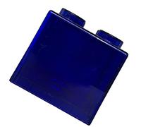 ZJchao Money Saving Box, Transparent Plastic Building Block Design Rectangular Money Saving Bank Box Clear for Kids Boys Girls (8.9x8.9x9.2cm / 3.5x3.5x3.6in)