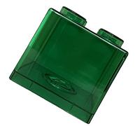 ZJchao Money Saving Box, Transparent Plastic Building Block Design Rectangular Money Saving Bank Box Clear for Kids Boys Girls (8.9x8.9x9.2cm / 3.5x3.5x3.6in)