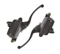 ZJchao Motorcycle Master Cylinder, Motorcycle Clutch Lever Clutch Brake Hydraulic Brake Master Cylinder Lever Black CNC Aluminum Alloy for 7/8in