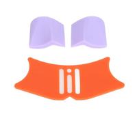 ZJchao Multipurpose Makeup Reusable Silicone Tool with Long Short Handle 2 Eyelash Aids 1 Nasal Shadow Conditioner for Beginners Eye Makeup