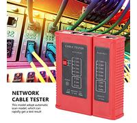 ZJchao Network Cable Tester, WZ-468 RJ45 and RJ11 Network Cable Tester Ethernet Ethernet LAN Test Tool Tool for Home and Outside Use