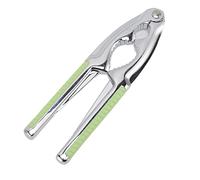 ZJchao Nut Cracker Tool Multifunctional Handheld Nut Crackers Garlic Peeler Green Zinc Alloy