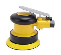 ZJchao Orbital Sander, Palm Sanders 10000RPM 1/4in Inlet Low Vibration Dual Action Function 4 Inch Air Pneumatic Polisher Drywall for Car Ship Polishing Waxing Sanding