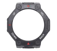 ZJchao PC Watch Case, Robust Protective Cover for T Rex 3 Pro Smartwatch, with Precise Cutouts for All Buttons and Sensors, Lightweight Comfort Fit for Daily Wear (Black Red White)