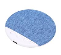 ZJchao Pillow Speaker Bluetooth 5.4 Ultra Thin Flat White Noise Speaker Fast Charging 2048H Playtime Sleep Aid Relaxation Comfortable Under Pillow Design ABS PC Polyester Fiber