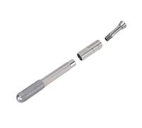 ZJchao Pin Vise Hand Drill Non Slip Ergonomic Handle Stainless Steel Manual Craft Drill Precision Tool for Watch Repairing Jewelry Making 11cm Length