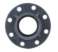 ZJchao Plastic Valve Flange Plate 8-Hole Axial Type Screw Connection for Swimming Pool Aquarium Irrigation Commercial Plumbing with Durable -Resistant High-Pressure Material