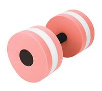 ZJchao Pool Exercise Medium Floating Dumbbells Foam Water Dumbbell Equipment Adjustable Weight with Comfortable Grip for Fitness Training - Gray Red (pink and white)
