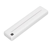 ZJchao Portable Printer, Wireless Thermal Inkless Printer for Travel Home Office, with 2000mAh Battery and 200dpi Printing, Compatible with IOS Laptop, Supports A4 Thermal Paper