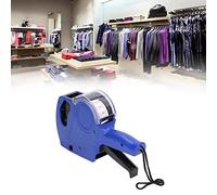 ZJchao Price Label Machine, 2 Pcs Price Marking Tool 8 Digits Price Tag Gun with Cartridge Label Maker Pricing Gun Kit for Office Retail Shop Grocery Store Organization Marking