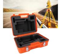 ZJchao Prism Total Station Carrying Case, Generous Space Double Lock Lightweight Pressure Resisting Surveying Prism Case Double Lock Design Surveying Instrument Carrying Box for Outdoor
