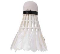 ZJchao Professional Goose Feather Shuttlecocks Premium Badminton Balls Training Equipment For Casual Practice And Game Play White 3pcs Set
